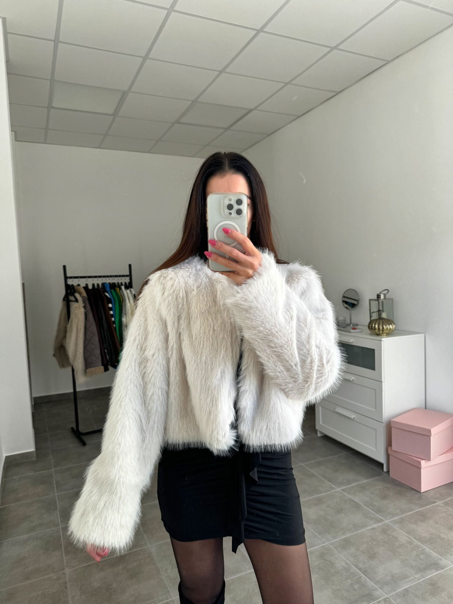 Kožušinová bunda dámska | Snowa