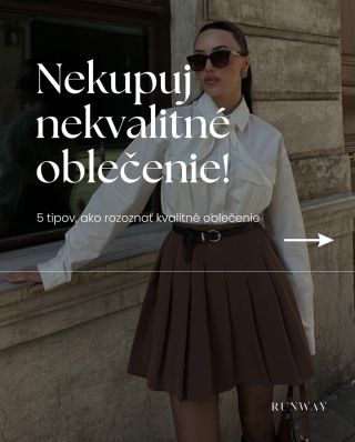 Ako rozoznať kvalitné oblečenie? 💡 #quality #fashiontips #shopping