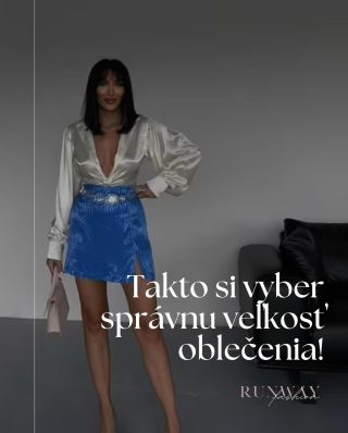 Správne miery sú kľúč k tomu, aby ti oblečenie sadlo ako uliate. Tu je jednoduchý návod, ako sa zmerať doma. 👇 📏 Obvod...